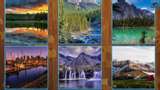اسکرین شات 4 بازی Jigsaw Puzzles - Landscape