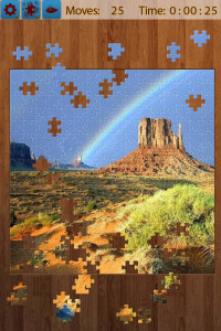 اسکرین شات 1 بازی Rainbow Jigsaw Puzzle