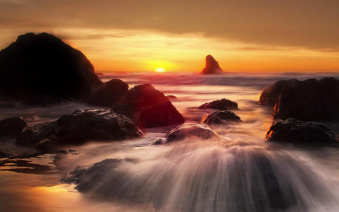 اسکرین شات 3 بازی Sunset Jigsaw Puzzles
