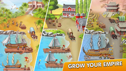 اسکرین شات بازی Pocket Ships Tap Tycoon: Idle 1