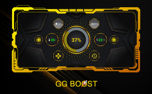 اسکرین شات برنامه GG Boost - Game Turbo 1