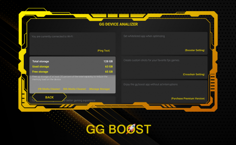 اسکرین شات 3 برنامه GG Boost - Game Launcher