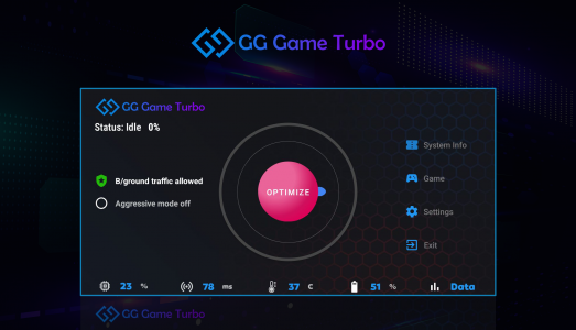 اسکرین شات برنامه GG Game Turbo 1