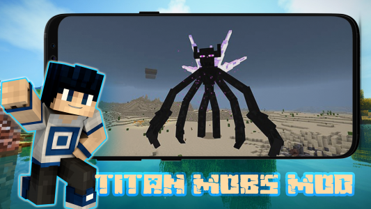 اسکرین شات برنامه Titan Mobs MOD Minecraft PE 1