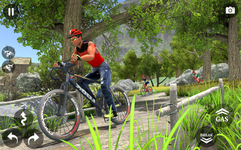 اسکرین شات بازی Mountain Bike BMX Cycle Games 3