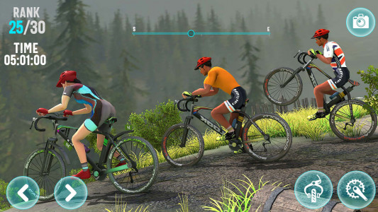 اسکرین شات بازی Mountain Bike BMX Cycle Games 1