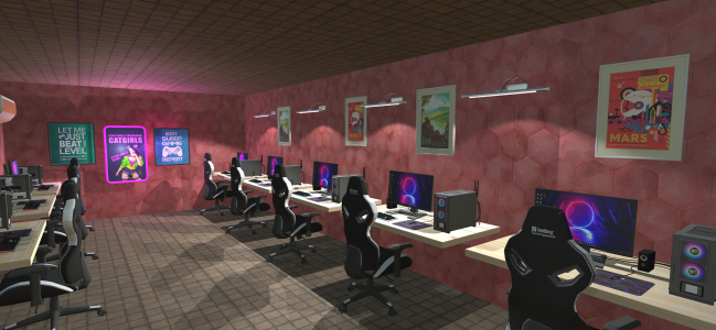 اسکرین شات بازی Gamer Cafe Job Simulator 3