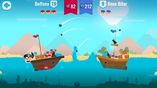 اسکرین شات بازی Pirate Battles 6