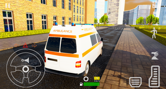 اسکرین شات بازی Ambulance Games Car Games 2023 4