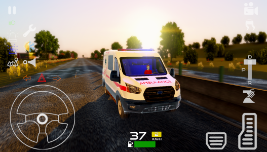 اسکرین شات بازی Ambulance Games Car Games 2023 3