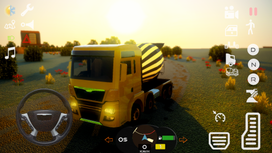 اسکرین شات بازی Real Mix Truck Simulator 2023 1