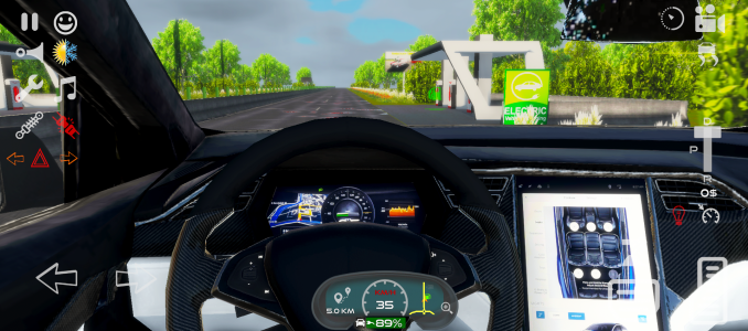 اسکرین شات بازی Electric Car Simulator 2022 4