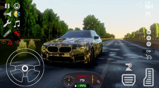 اسکرین شات بازی Real Car Driving Games 2024 3D 1