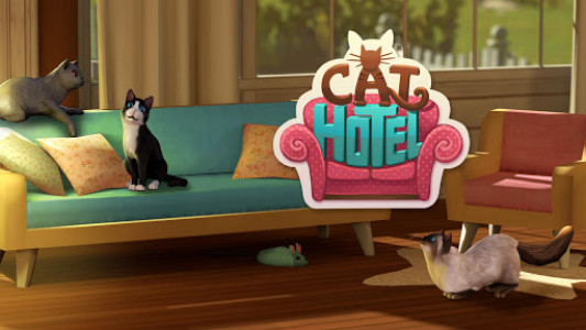 اسکرین شات بازی CatHotel - Hotel for cute cats 1