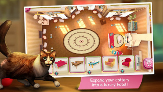 اسکرین شات بازی CatHotel - Hotel for cute cats 4