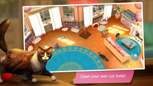 اسکرین شات بازی CatHotel - Hotel for cute cats 2