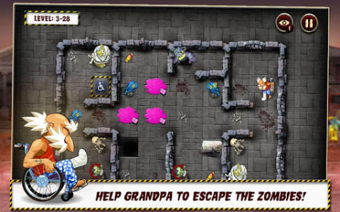 اسکرین شات بازی Grandpa and the Zombies 1