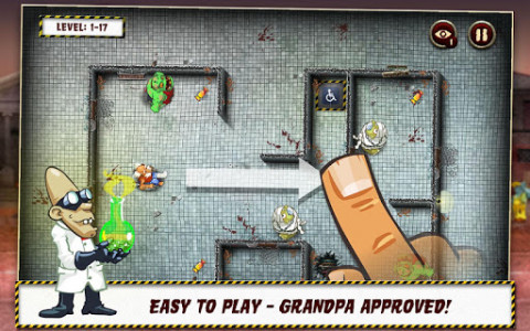 اسکرین شات بازی Grandpa and the Zombies 2