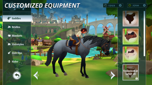 اسکرین شات بازی Wildshade: fantasy horse races 6