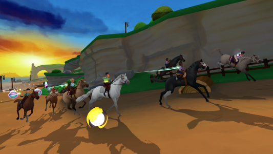 اسکرین شات بازی Wildshade: fantasy horse races 7