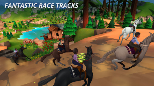 اسکرین شات بازی Wildshade: fantasy horse races 1