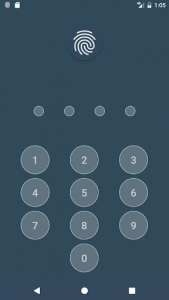 اسکرین شات برنامه TLocker - Free Fingerprint Apps Locker 2