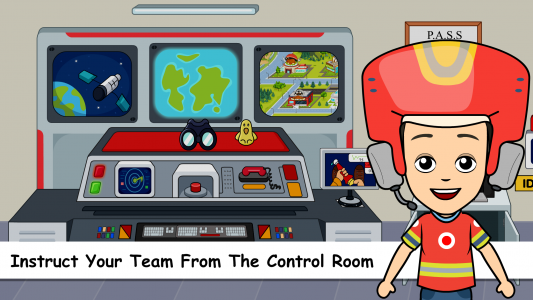 اسکرین شات بازی Tizi Town Kids Firetruck Games 2