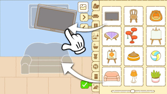 اسکرین شات 4 بازی My Pet Town Animal Home Decor