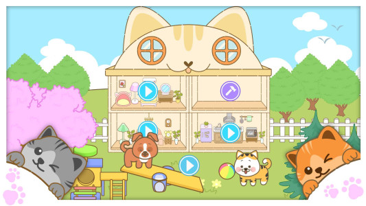 اسکرین شات 1 بازی My Pet Town Animal Home Decor