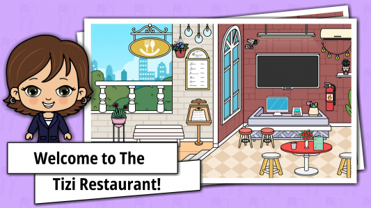 اسکرین شات بازی Tizi Town: My Restaurant Games 1