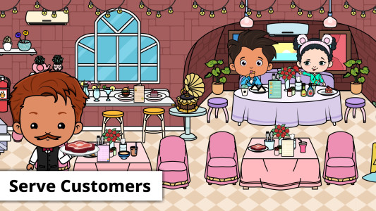 اسکرین شات 7 بازی Tizi Town: My Restaurant Games