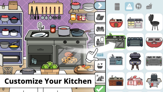 اسکرین شات 4 بازی Tizi Town: My Restaurant Games