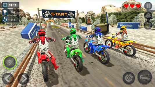 اسکرین شات بازی Motorbike Race Motorcycle Game 7