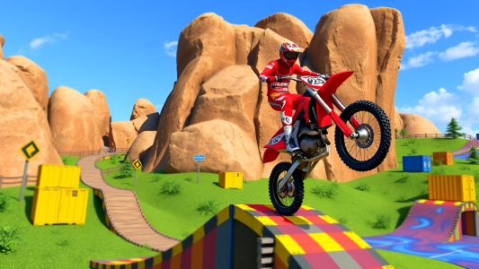 اسکرین شات بازی Motorbike Race Motorcycle Game 2