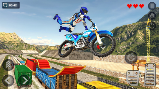 اسکرین شات بازی Motorbike Race Motorcycle Game 1