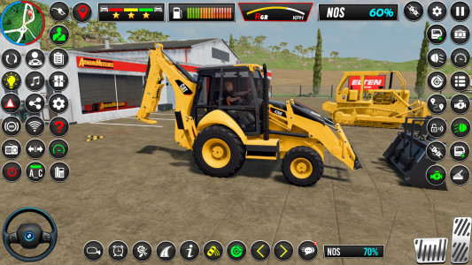 اسکرین شات بازی Jcb Snow Excavator Simulator 3