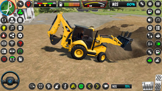 اسکرین شات بازی Jcb Snow Excavator Simulator 1