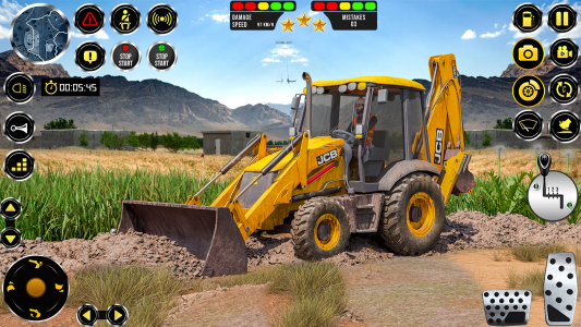 اسکرین شات بازی JCB Excavator Construction 3D 4