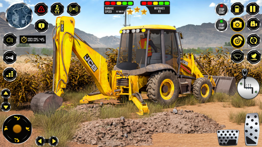 اسکرین شات بازی JCB Excavator Construction 3D 5