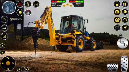 اسکرین شات بازی JCB Excavator Construction 3D 3