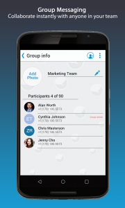 اسکرین شات برنامه TeleMessage Messenger 3
