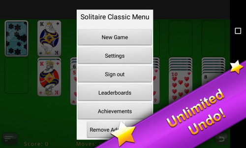 اسکرین شات بازی Solitaire Classic 2