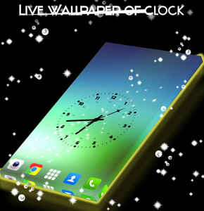 اسکرین شات برنامه Clock Live Wallpaper 3D HD Free 4