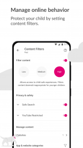 اسکرین شات برنامه T-Mobile® FamilyMode™ 4