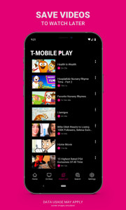 اسکرین شات برنامه T-Mobile Play 6