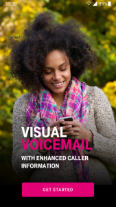 اسکرین شات برنامه T-Mobile Visual Voicemail 1