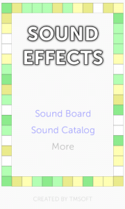 اسکرین شات 3 برنامه Sound Effects