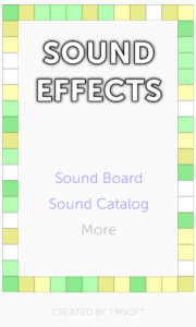 اسکرین شات برنامه Sound Effects 3