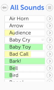 اسکرین شات 1 برنامه Sound Effects