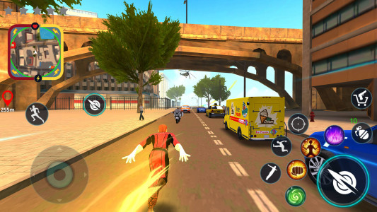 اسکرین شات بازی Lightning Vanguard City Battle 1